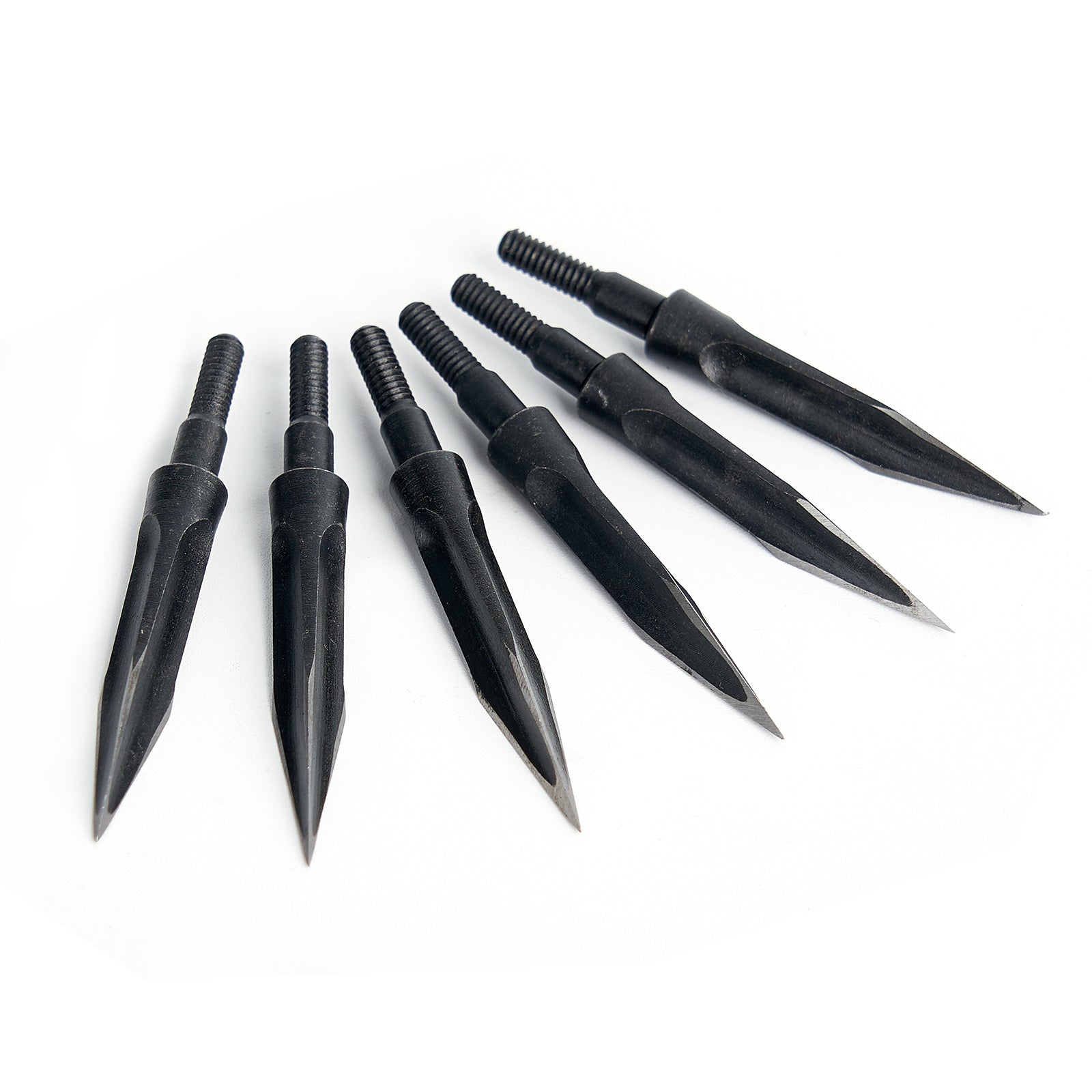 Fixed Blade Broadheads - 100/125 Grain Stainless Steel - Durable Hunting Arrow Tips For Compound Bow & Crossbow Use