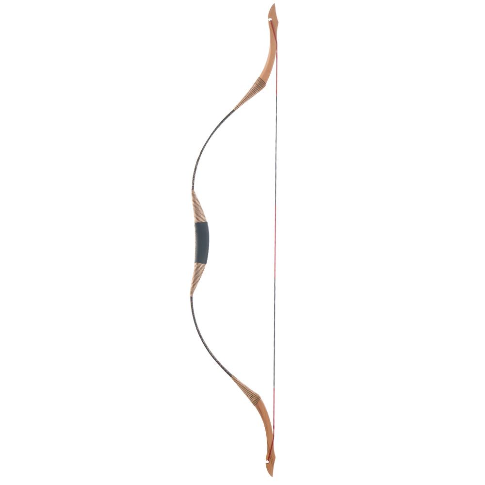 TOPARCHERY Mongolian Horsebow - 15-50lb Draw Weight, 48-56" Length, Ambidextrous Traditional Recurve