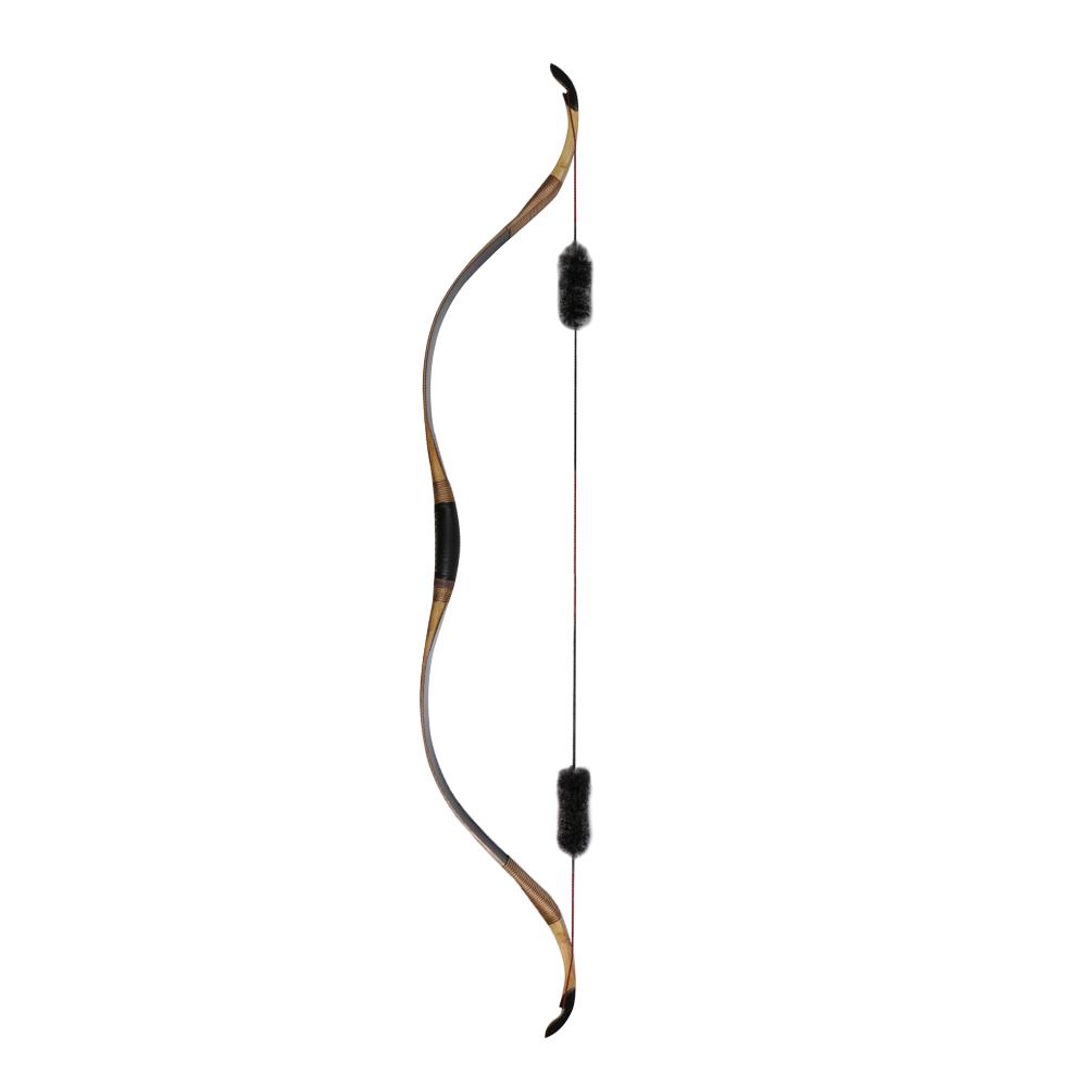 Black Laminated Traditional Recurve Bow